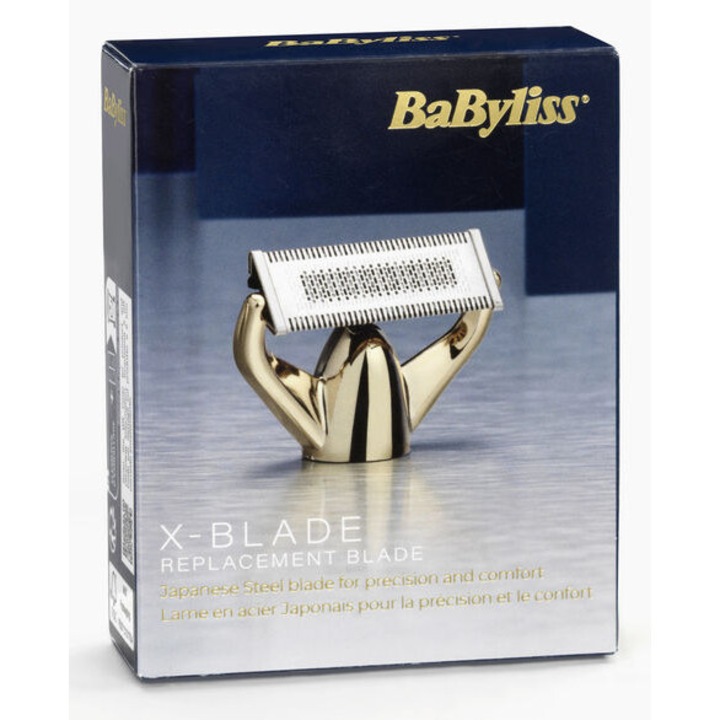 Lama Babyliss X-Blade, Auriu, IPX7