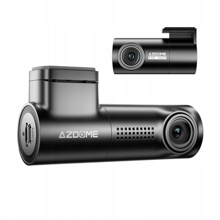 Wideorejestrator 4K, Azdome, 2CH, WiFi, GPS