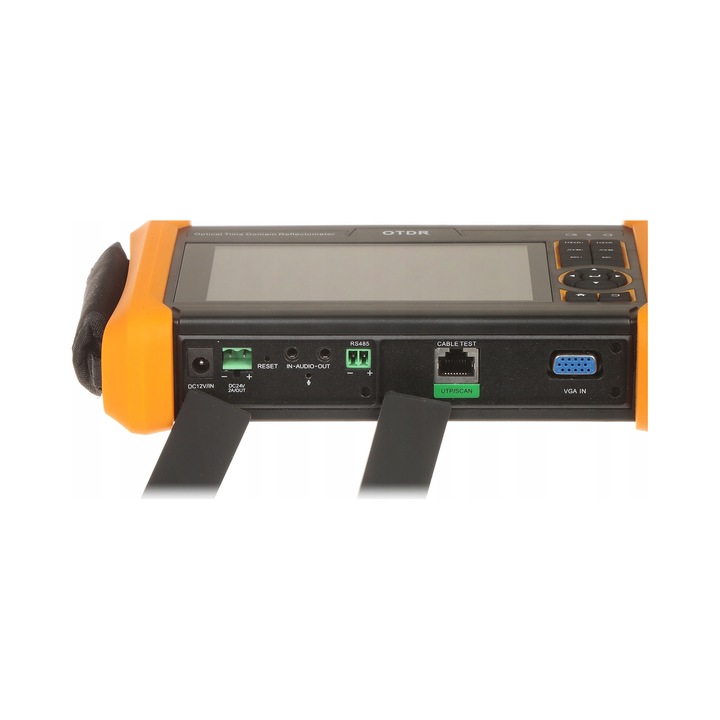 Optikai reflektométer (OTDR) CCTV teszterrel, 200 km, 5.4" Retina, 212x148x49mm