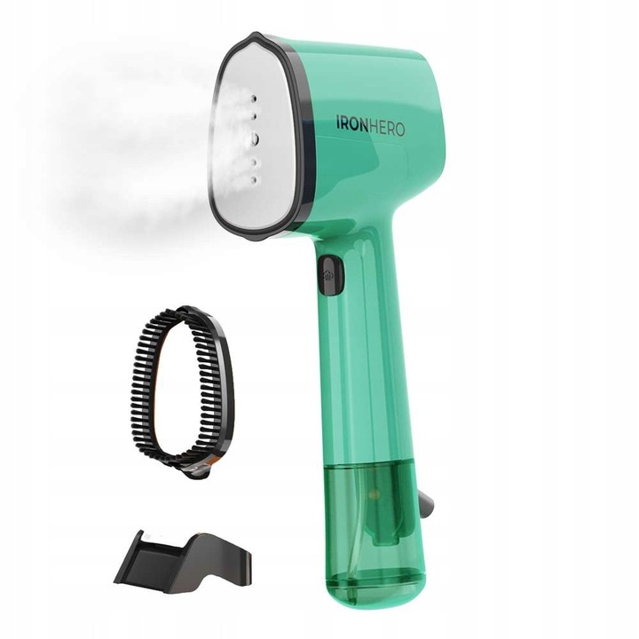 Fier de calcat cu abur Cecotec IronHero V-1500, 1500W, verde
