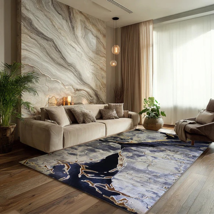 Covor Marble 0857A Cream D.Grey 200 X 300