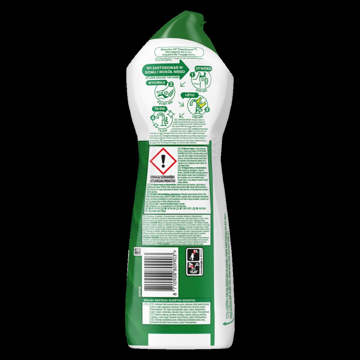 Cif Cream Original Lapte universal de curatare 4x780g - eMAG.ro