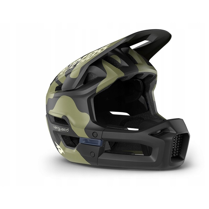 Bluegrass Vanguard Core MIPS teljes arcot fedő sisak, terepmintás, 56-58, tárolótáskával