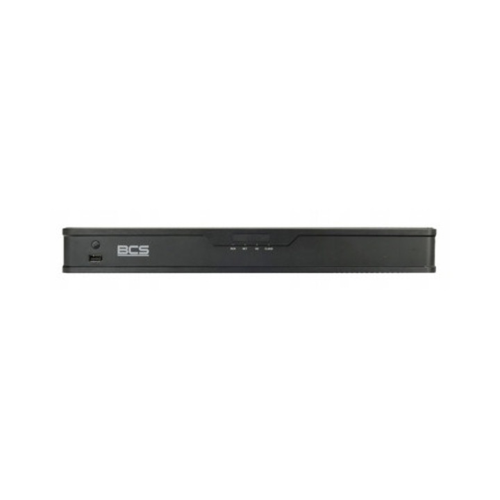 IP рекордер BCS-P-NVR0802-4KE-8P-II, 8 канала, 4K, 8 PoE порта, 380x315x53mm