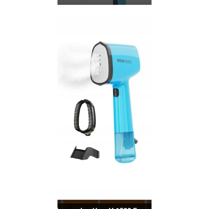 Fier de calcat cu abur Cecotec IronHero V-1500, 1500W, albastru