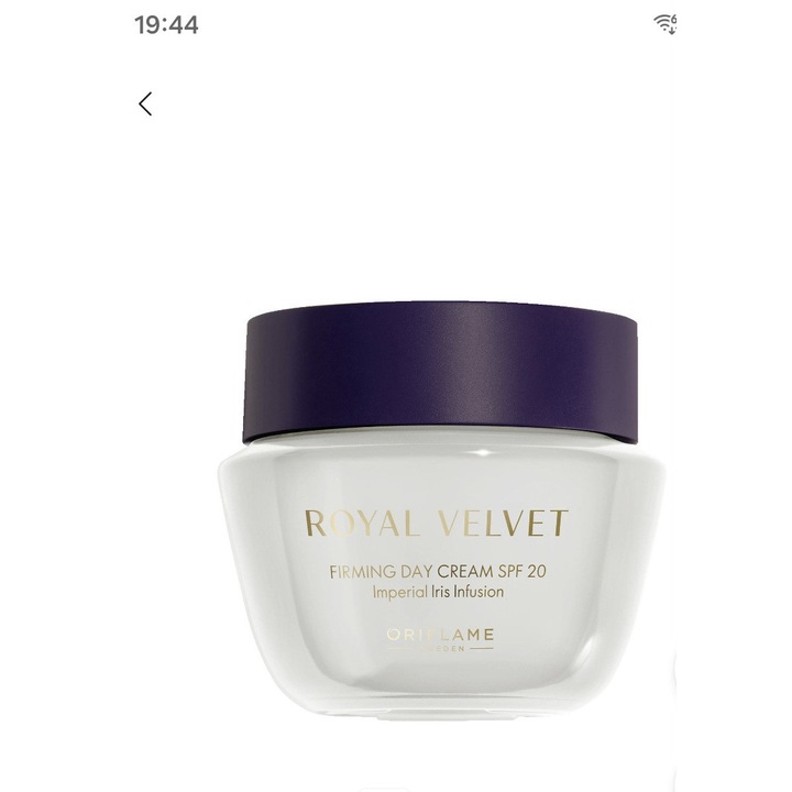 Royal Velvet feszesítő nappali krém SPF 20, Oriflame, öregedésgátló hatással, 50 ml