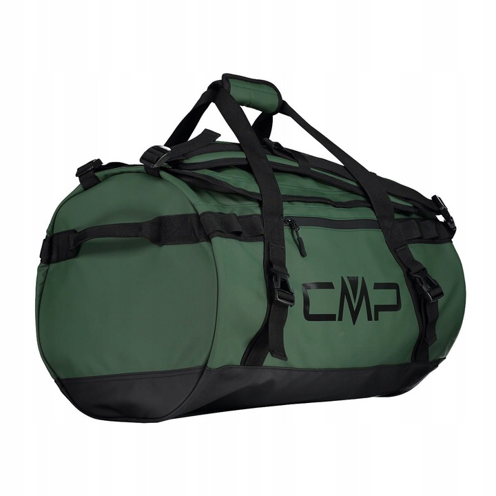 CMP Yahk Duffel 40L sporttáska, zöld, 31x53x31cm, levehető pántokkal