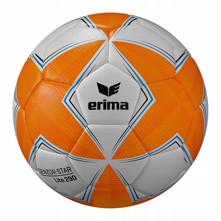 Minge fotbal ERIMA Senzor Star Lite 290, portocalie, dimensiune 4, pentru teren artificial