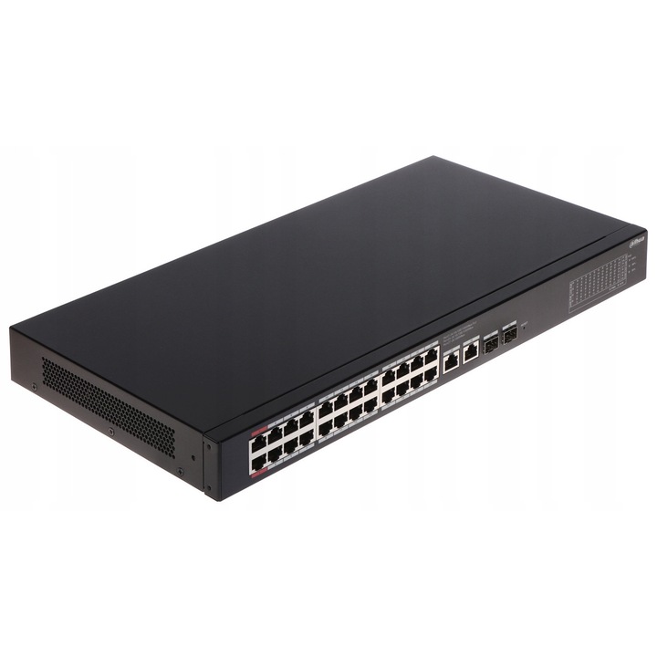 Switch PoE 24-porturi CS4228-24GT-375, 10/100/1000 Mb/s, 375W, 19"
