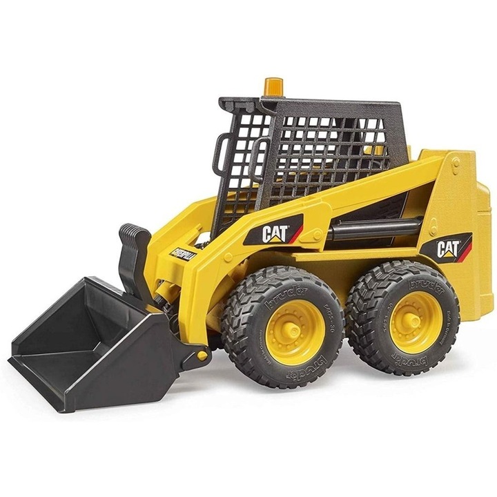 Utilaj de constructie de jucarie, Bruder, roti, 1:32, elemente mobile