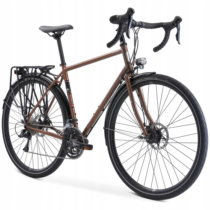 Туристически велосипед Fuji Touring Disc LTD, 700C, 27 скорости, многоцветен, 56см