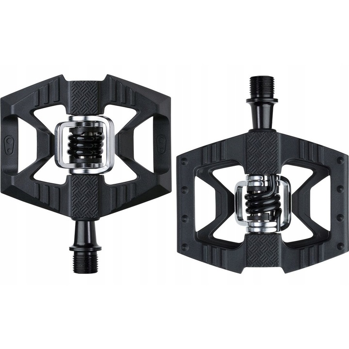 Pedale bicicleta CrankBrothers Double Shot 1, hibrid, negru, 1 pereche