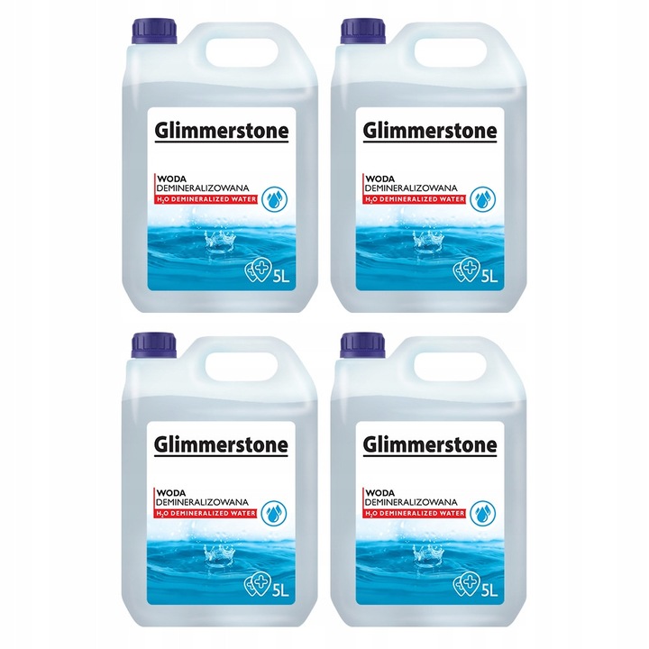 Glimmerstone demineralizált víz szett 20l (4x5l)