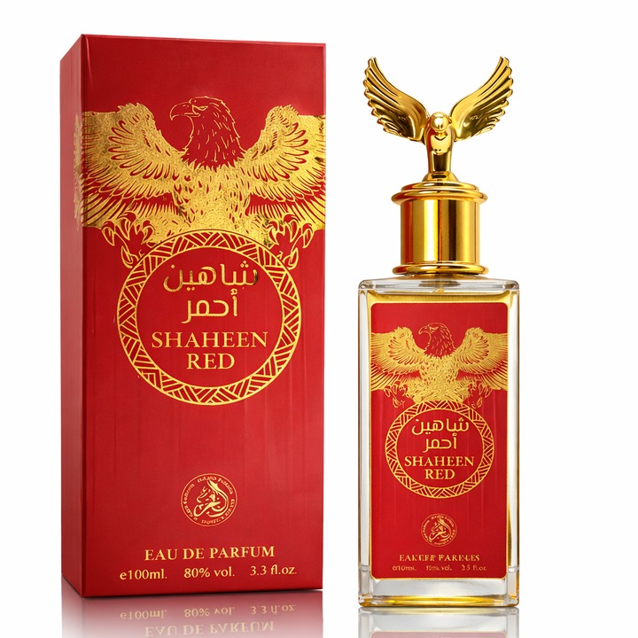Női parfüm, Al Fakhr Perfumes, Shaheen Red, orientális-ámbrás, 100 ml