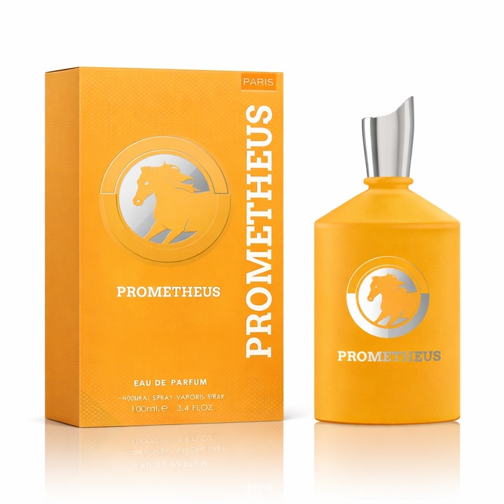 Fariis Prometheus unisex Eau de Parfum 100 ml, friss-aromás, modern flakon
