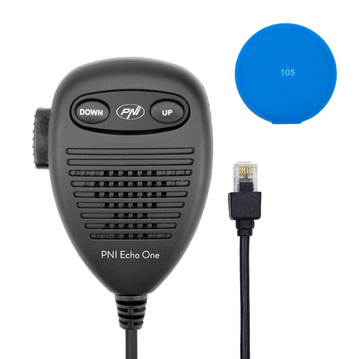 Pachet Microfon PNI Echo One pentru PNI HP 6500 si PNI HP 7120 cu modul de ecou si sticky Pad Blue inclus