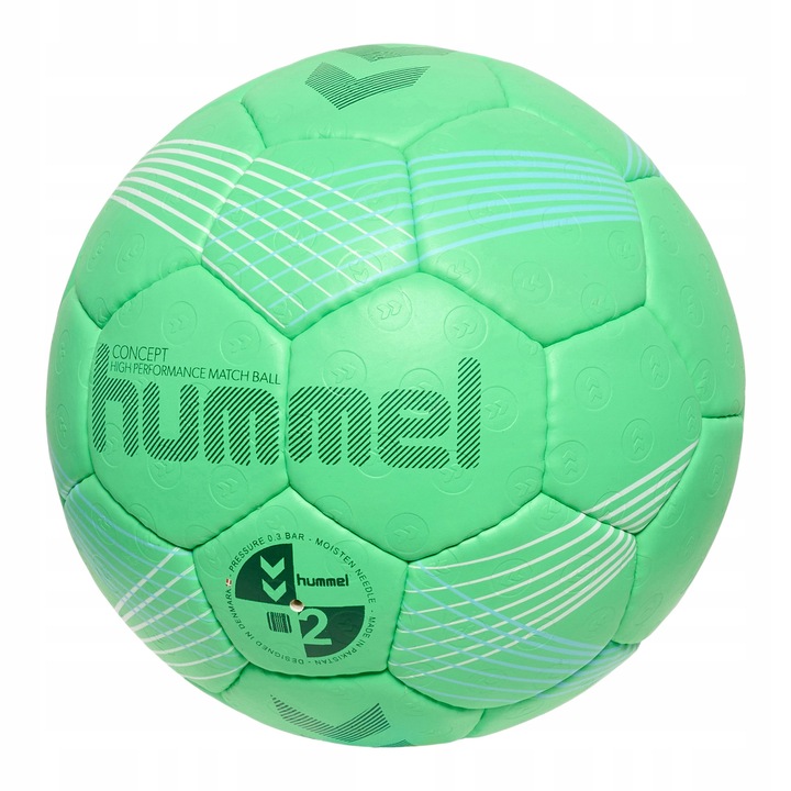 Топка за хандбал Hummel Concept HB, зелен/син/бял, размер 3