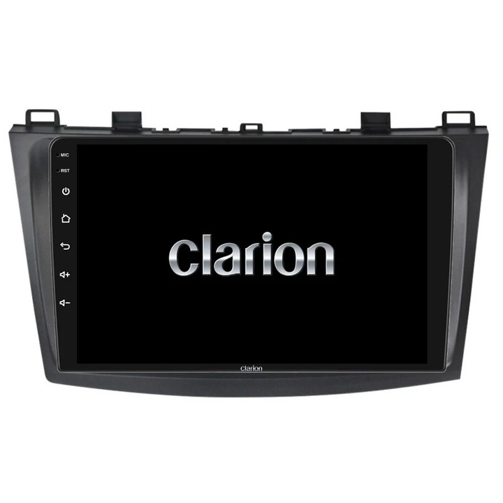 Navigatie GPS Clarion 9 inch, 4GB RAM, 64GB, 8 Core, multicolor pentru Mazda 3 2009-2015