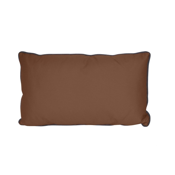 Set de 2 Huse Perna Impermeabile, 50 x 30 cm, fara umplutura, culoare maro