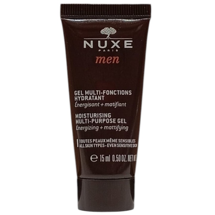 Gel hidratant pentru față Nuxe Men 15 ml (mini)