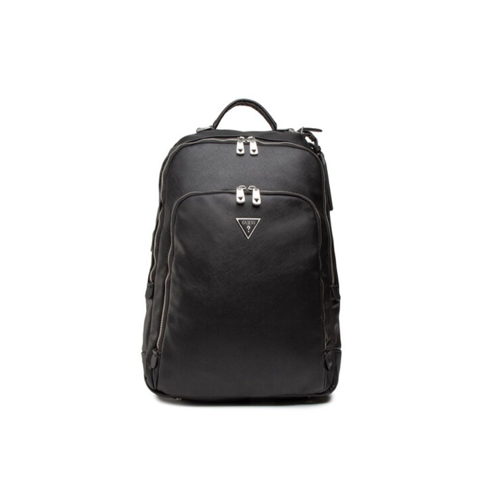 Rucsac textil Guess Certosa, negru, pentru bărbați