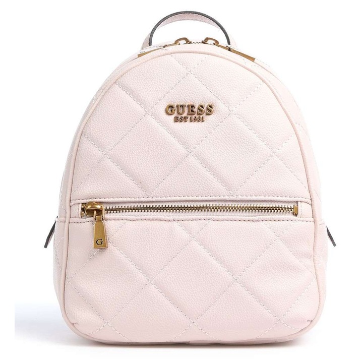 Rucsac Guess Abey din piele ecologică, pentru femei, culoare Shell