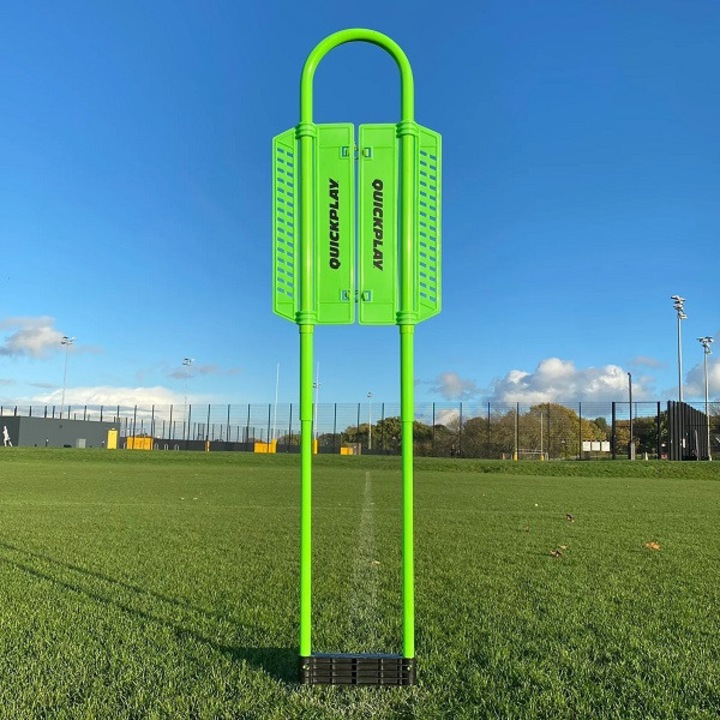 Manekin mur fotbal QUICKPLAY REPLAY DEFENDER, verde, inaltime reglabila 124-195 cm, material ABS si metal