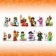 Set de constructie Minifigurine LEGO® - Seria 29 - Cutie misterioasa de jucarie 71052, Jucarii pentru Copii, Jocuri interactive, Jucarii pentru Baieti si Fete, Idee de Cadou pentru Copii, 8 piese