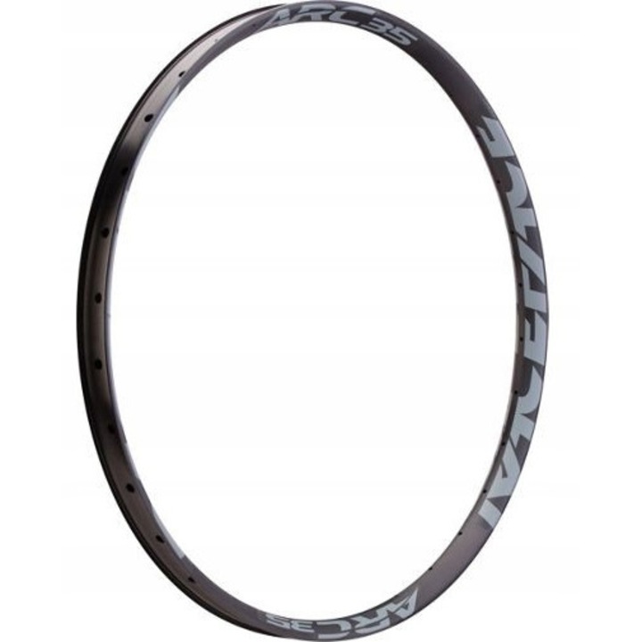 Janta bicicleta, Race Face, ARC Offset 32H, 27.5"/35, gri, 32 spite