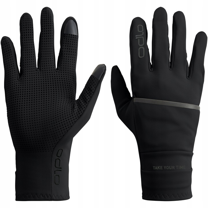 Odlo MULTISPORT WINDPROOF LIGHT sportkesztyű, fekete, L-es méret