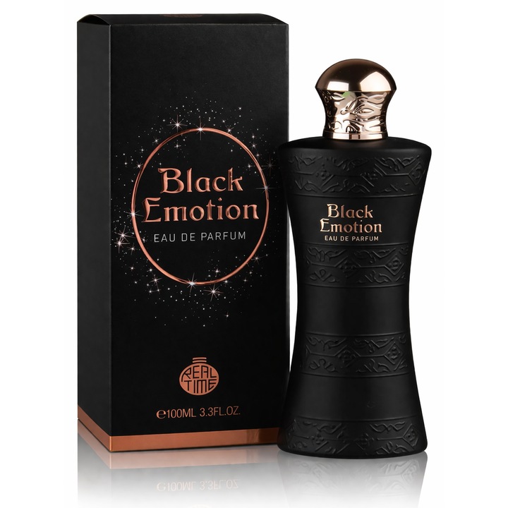 Apa de parfum, Real Time, Black Emotion, 100 ml, feminin, oriental-floral