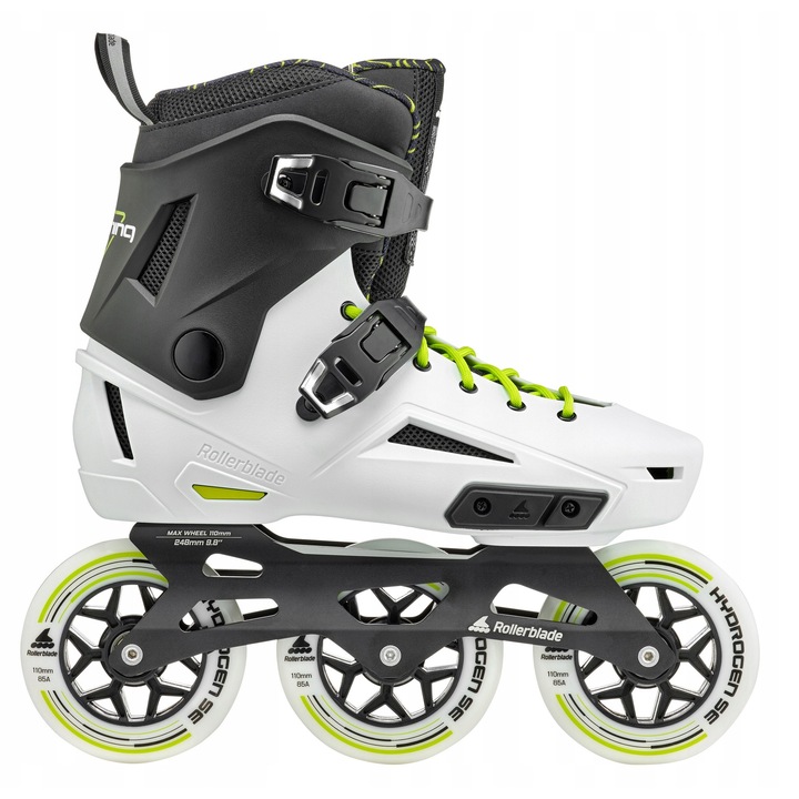 Ролери Rollerblade Lightning 110, бял/черен, 39-40, комплект с високопроизводителни лагери