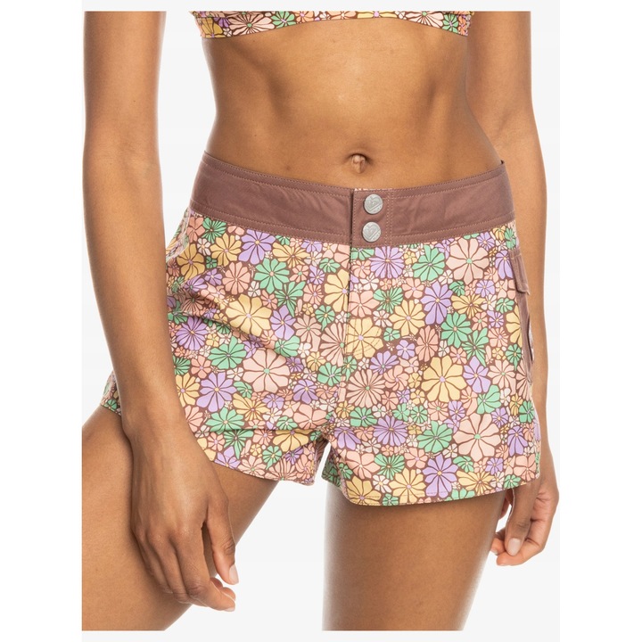 Дамски къси панталони за плуване ROXY New Fashion 2" root beer all about sol mini S