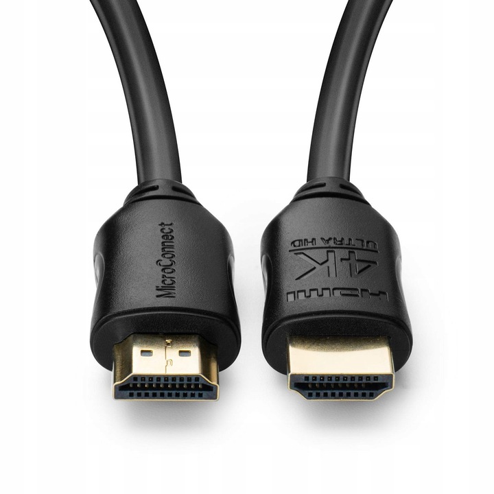 HDMI 4K kábel, MicroConnect, 10m, 60Hz, fekete