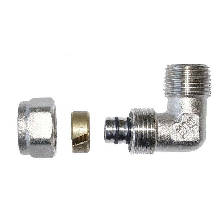 Cot 90° pentru teava PexAl, Ø 26x1'' fe