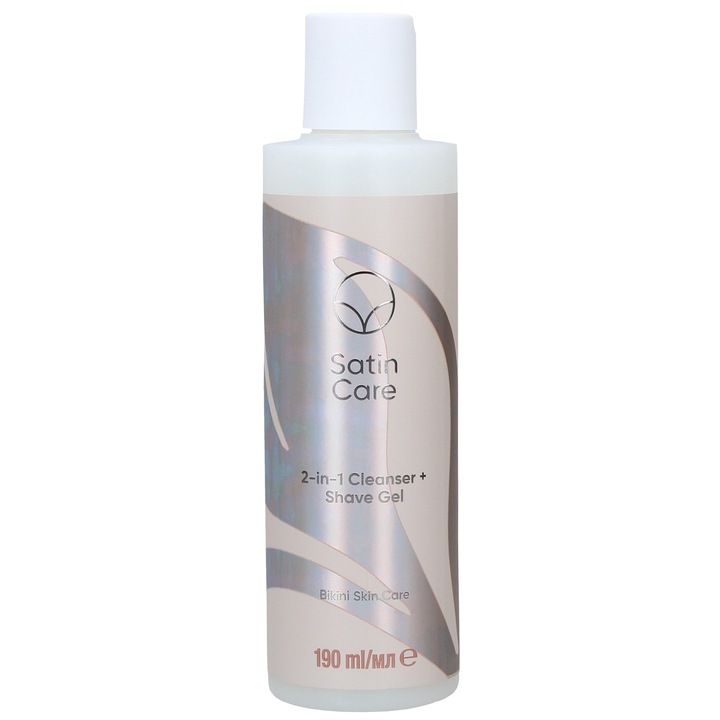 Gel de ras si curatare Venus Satin Care 190ml, pH echilibrat, fara parabeni, pentru zone intime