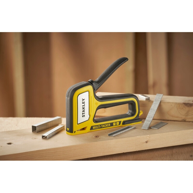 Zszywacz manual STANLEY 2 in 1 Multi Tacker, tehnologie Easy