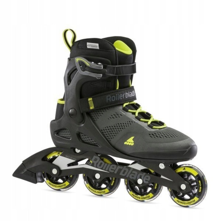 Ролери Rollerblade Macroblade 80, Glacier Grey / Coral, размер EU 42,5, 80mm/82A, комплект за начинаещи