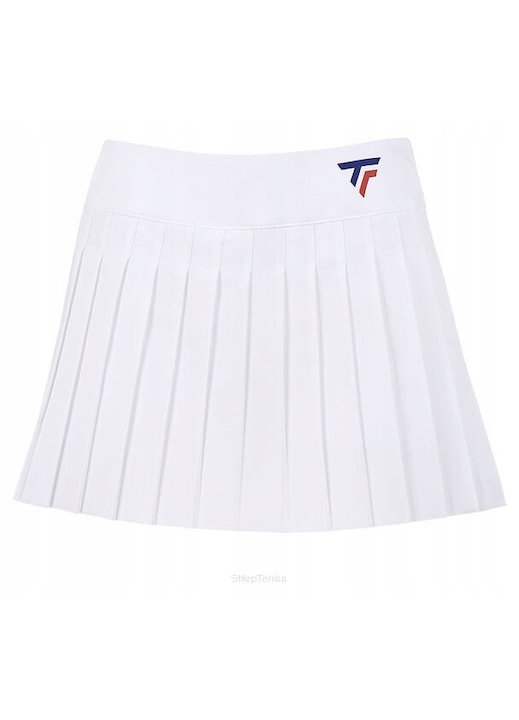 Дамска спортна пола Tecnifibre Team, бяла, полиестерен материал, M INTL