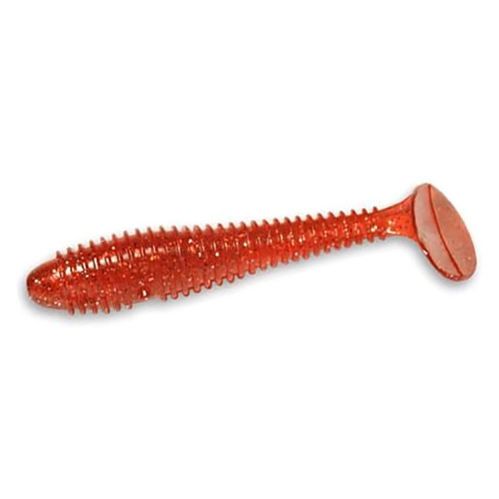 Naluca soft Crazy Fish Vibro Fat 71mm culoare 4 Shrimp