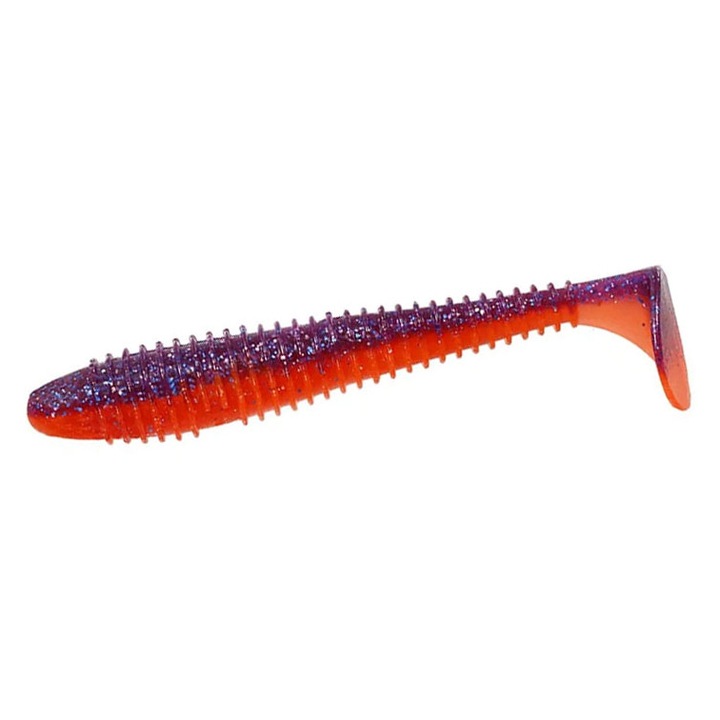 Naluca soft Crazy Fish Vibro Fat 120mm culoare 98d Squid