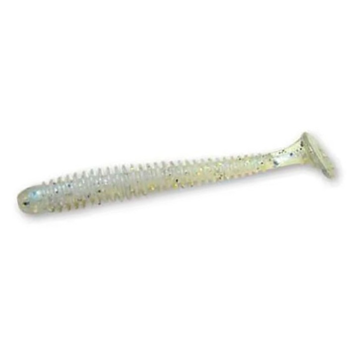 Naluca soft Crazy Fish Vibro Worm 75mm culoare 25 Squid