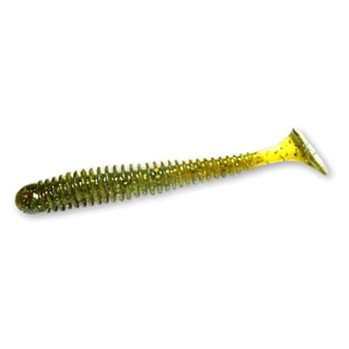 Naluca soft Crazy Fish Vibro Worm 75mm culoare 1 Squid