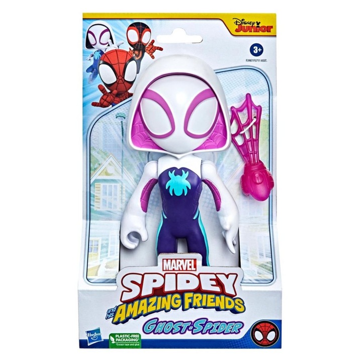Spidey prietenii extraordinari figurina ghost spider supradimensionata 22.8cm