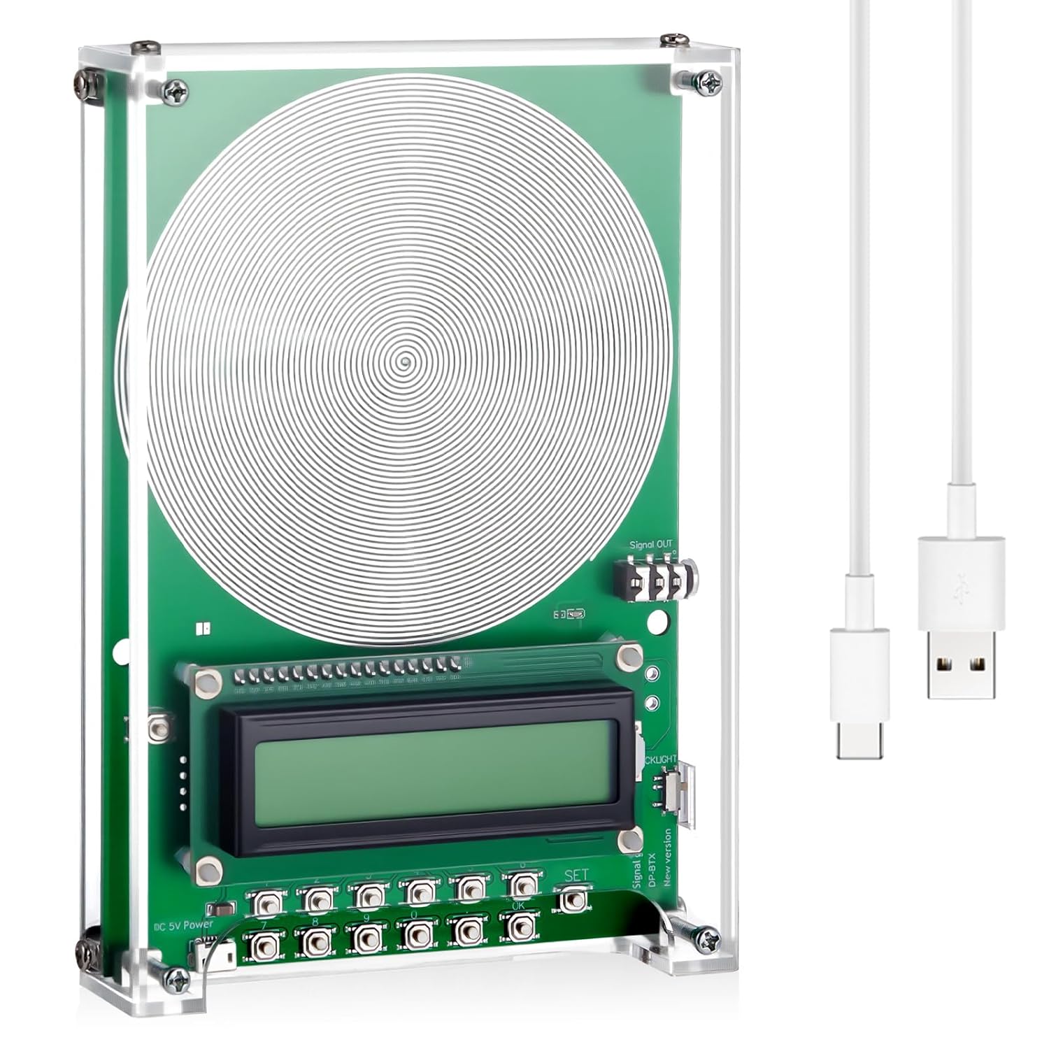 gernie Schumann-Impulsgenerator, 7,83 Hz Schumann Ultra-Niederfrequenz- Impulsgenerator, Quadratische Box, USB-Aufladung, Schlaf-Audio-Resonator, Schumann-Resonanz-Impulsgenerator gernie Schumann-Impulsgenerator, 7,83 Hz Schumann Ultra-Niederfrequenz- Impulsgenerator, Quadratische Box, USB-Aufladung, Schlaf-Audio-Resonator, Schumann-Resonanz-Impulsgenerator