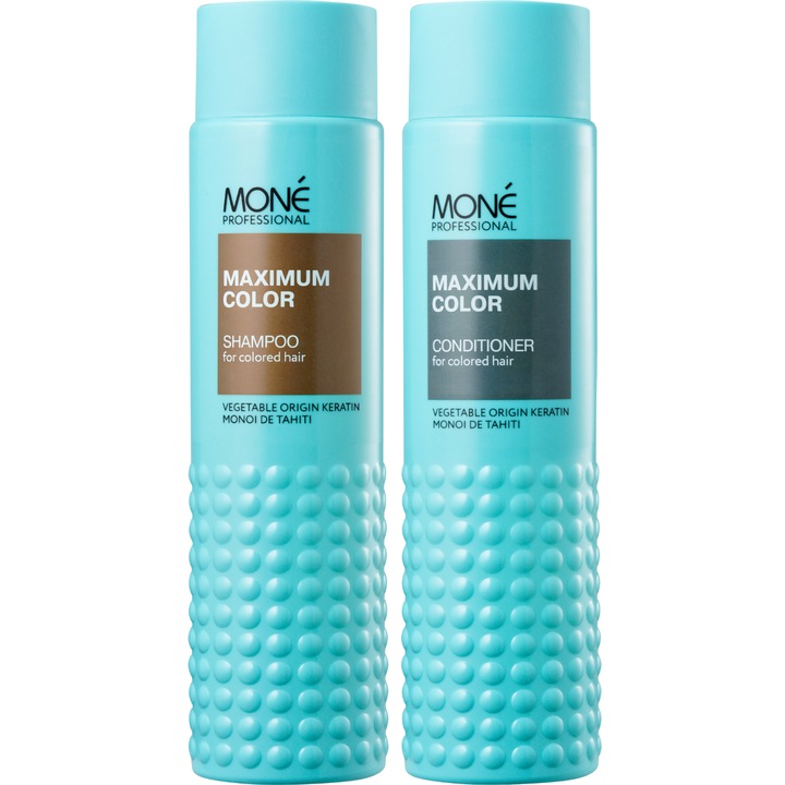 Set Sampon si Balsam MONE pentru Par Colorat, 300ml, Protectie si Revitalizare, Curatare Delicata