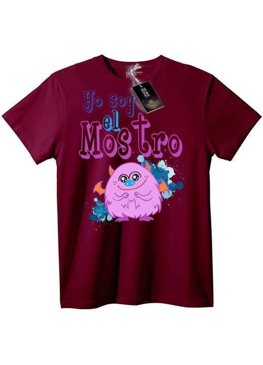 Én vagyok a szörny póló, Bordó