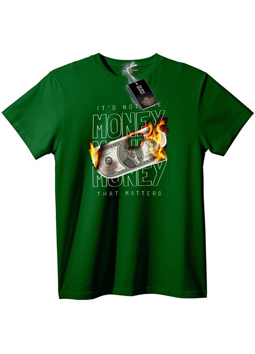 Póló Égő pénz, Angolzöld