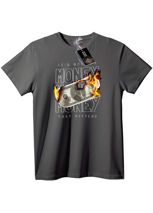 Póló Égő pénz, Szürke