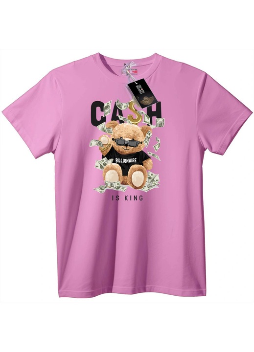 Milliárdos medve pénzzel póló, Candy Pink